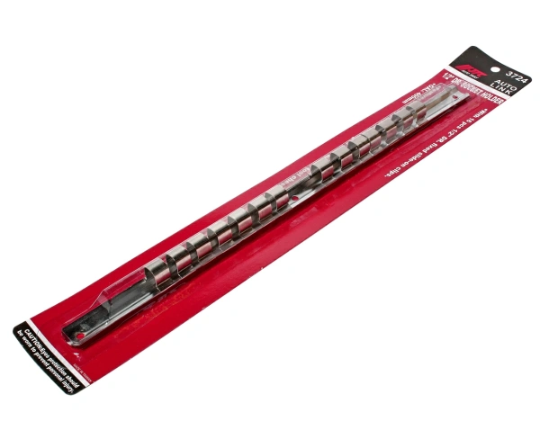 Держатель головок JTC 3724 (1/2", L=400 мм, стальная рейка, 16 шт.)