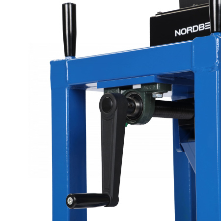 Выпрессовщик шкворней с тележкой, гидравлический с пневмопривод, 75 т NORDBERG N31PE76A 