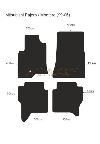Mitsubishi Pajero-Montero (99-06) copy