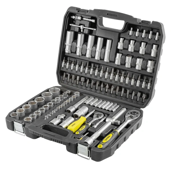 Набор инструментов 108пр. 1/2'', 1/4'' (6гр.)(4-32мм)