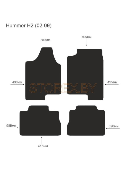 Hummer H2 (02-09) copy