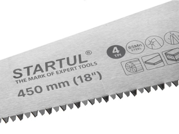 Ножовка по дер. 450мм 4 TPI STARTUL MASTER (ST4240-45)