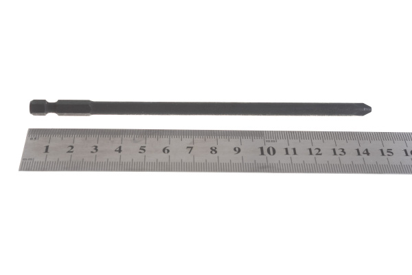 Вставка (бита) торцевая 1/4", Phillips, PH2, L = 65 мм, для шуруповерта