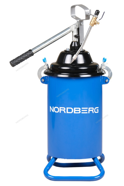 NORDBERG установка N5012 для раздачи густой смазки ручная, 12 л