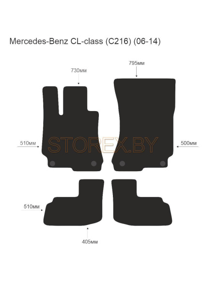 Mercedes-Benz CL-class (C216) (06-14) copy