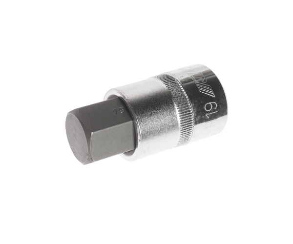 Бита-головка JTC-45619 (1/2", HEX, H19х55 мм)