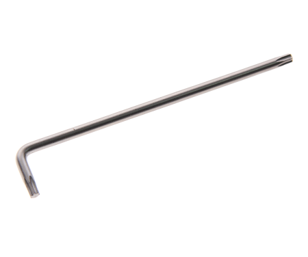 Ключ TORX Г-образный удлиненный JTC-73420 (T20H, L=112 мм)