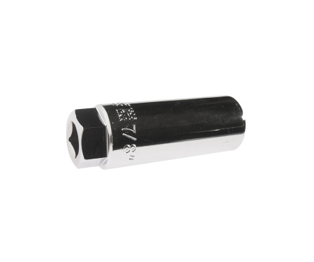 Головка для снятия датчика кислорода JTC-1606 (1/2"x22 мм, 7/8", глубина 90 мм, паз 7 мм)