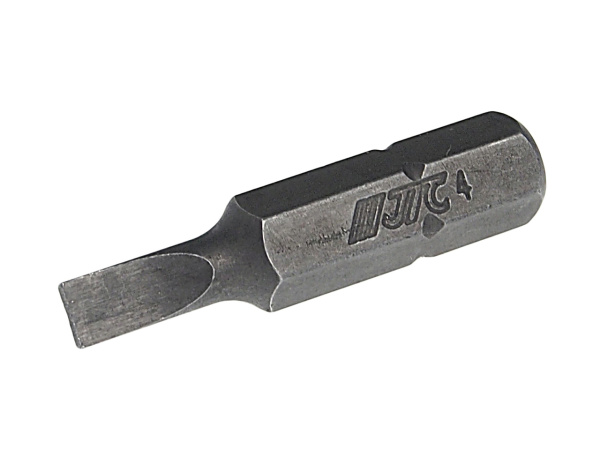 Бита шлицевая JTC-1123004 (0,8х4х30 мм, 1/4" DR, S2)