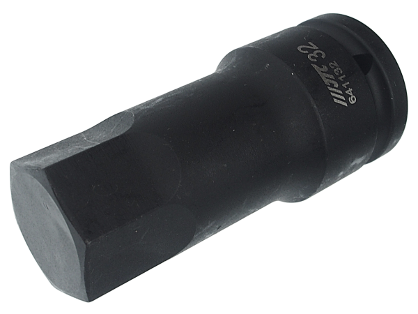 Головка торцевая ударная JTC-641132 (3/4", HEX, H32, L=100 мм)