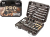 Набор головок и ключей 82пр. 1/4",1/2" PRO STARTUL DAKAR (PRO-082DK)