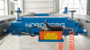 Траверса пневмогидравлическая для подъемника NORDBERG 4465B (3,2 т, синяя)