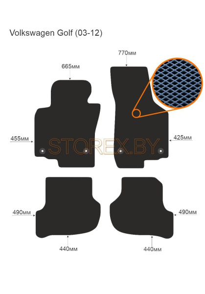 Volkswagen Golf (03-12) copy