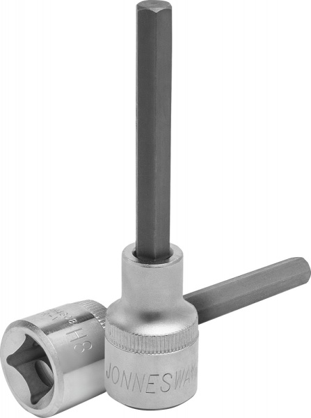 S09H4308 Насадка торцевая 1/2"DR с вставкой-битой шестигранной, H8, 100 мм