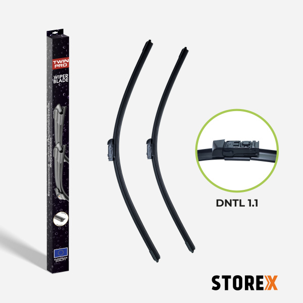 Комплект щеток STOREX Twin Pro DNTL 1.1