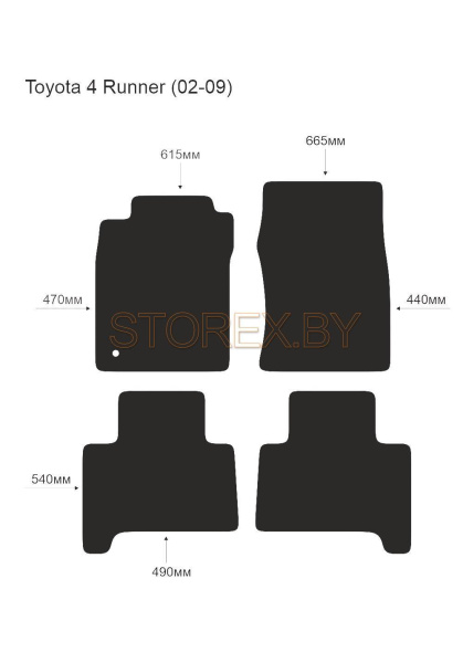 Toyota 4 Runner (02-09) copy