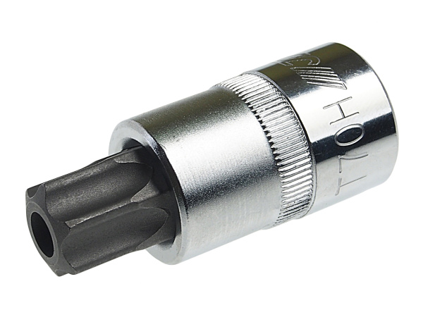 Бита-головка с отверстием JTC-45470 (1/2", TORX, T70Hх55 мм)