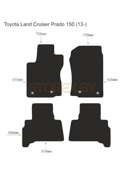 Toyota Land Cruiser Prado 150 (13-) copy