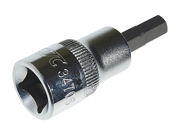 Бита-головка JTC-34706 (3/8", HEX, H6х48 мм)