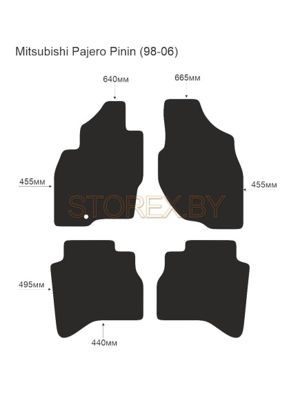 Mitsubishi Pajero Pinin (98-06) copy