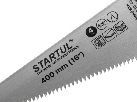 Ножовка по дер. 400мм 4 TPI STARTUL STANDART (ST4030-40)
