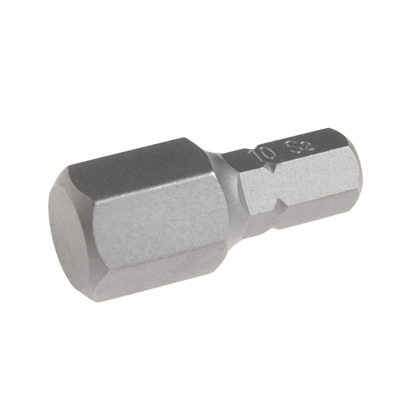Бита HEX 6-ти гранная JTC-1152510 (H10х25 мм, 1/4" DR, S2)