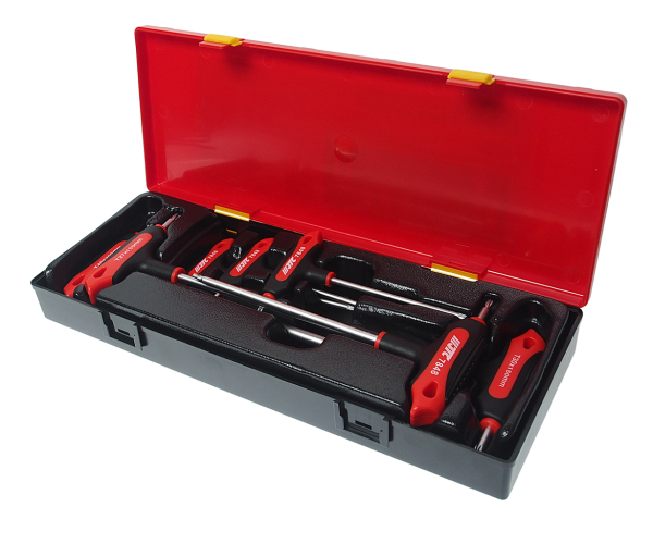 Набор ключей TORX Т-образных JTC-K6074 (Т10Н-Т40Н, 7 предметов)