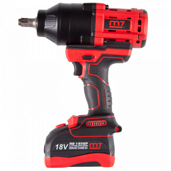 Гайковерт аккумуляторный ударный MIGHTY SEVEN DW-402A (1/2", 1700 НМ, 18 В)