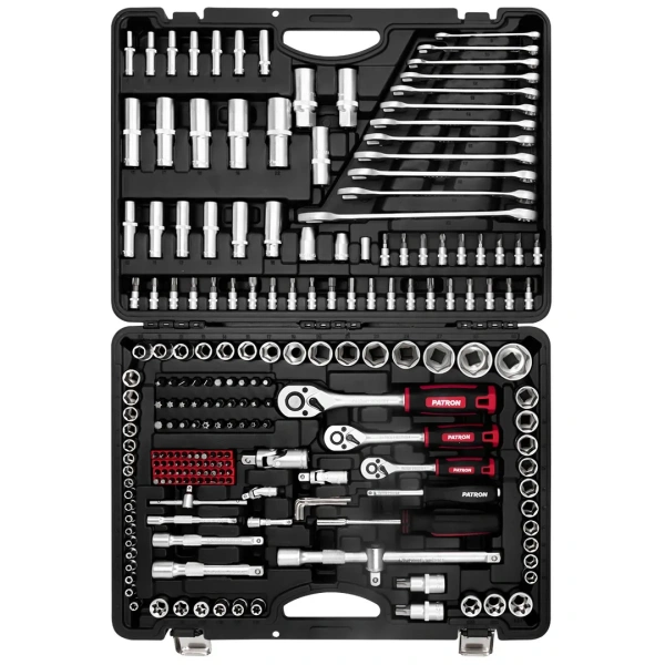 Набор инструментов 216пр. 1/4''3/8''1/2''(6гр, 12гр)