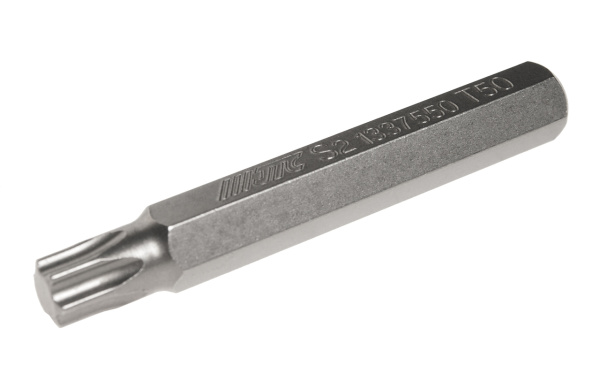 Бита TORX удлиненная JTC-1337550 (Т50х75 мм, 10 мм, S2)