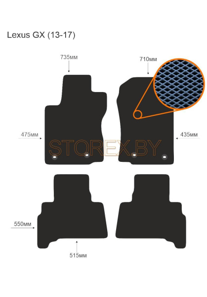 Lexus GX (13-17) copy