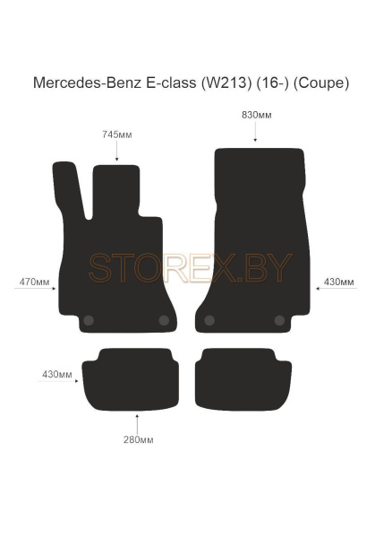 Mercedes-Benz E-class (W213) (16-) (Coupe) copy