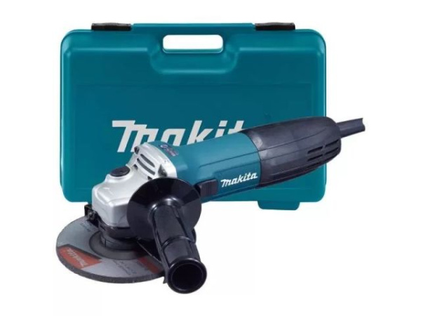 Одноручная углошлифмашина MAKITA GA 5030 RK в кейсе