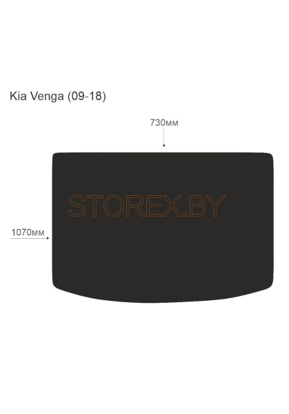 Kia Venga (09-18) Багажник copy