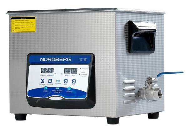 Ультразвуковая мойка NORDBERG NU100D (с подогревом, 10 л)