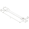 GARWIN PRO 602135-22 Ключ комбинированный трещоточный с шарниром 22 мм