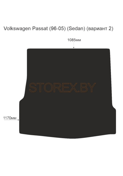 Volkswagen Passat (96-05) (Sedan) Багажник (вариант 2) copy