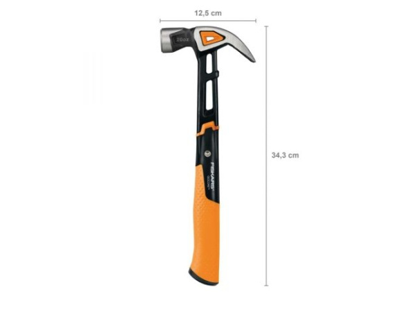Молоток с загнутым гвоздодёром L 20/13.5 FISKARS
