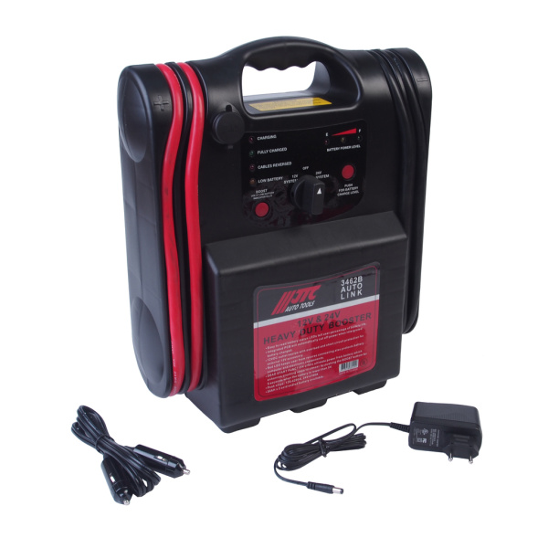 Устройство пусковое со встроенным аккумулятором JTC-3462B (12V, 4200А, 24V, 2100А, 20Ач)