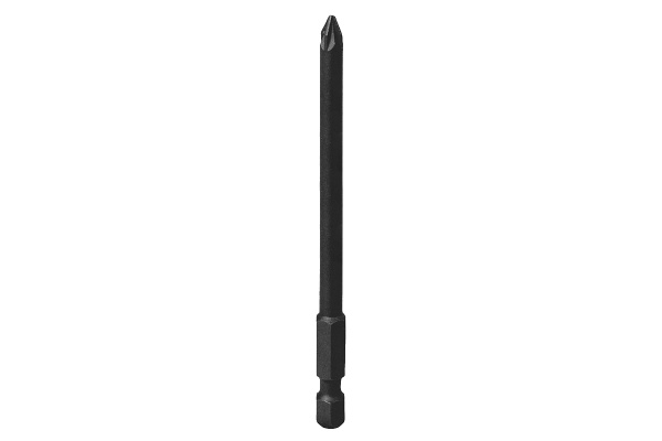 Вставка (бита) торцевая 1/4", Pozidriv, PZ2, L = 90 мм, для шуруповерта