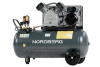 Компрессор поршневой с ременной передачей NORDBERG NCP100/360A (220В, ресив. 100л, 360л/мин)