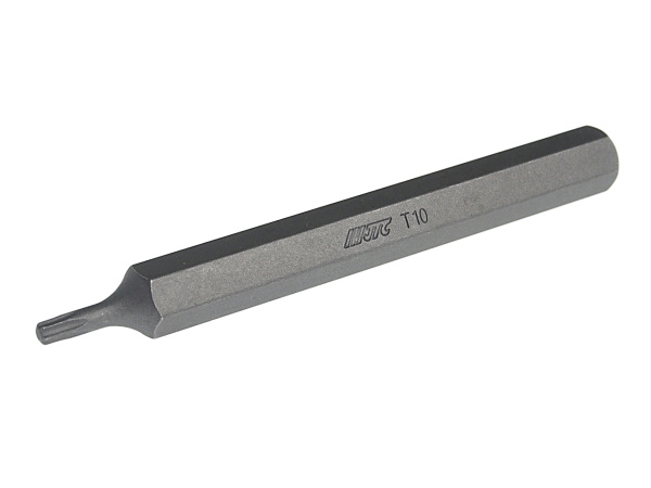 Бита TORX удлиненная JTC-1238010 (Т10х80 мм, 5/16" DR)