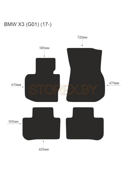 BMW X3 (G01) (17-) copy