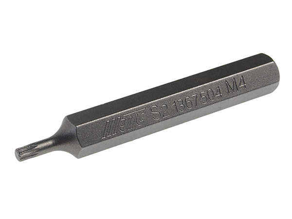 Бита SPLINE удлиненная JTC-1367504 (M4х75 мм, 10 мм, S2)