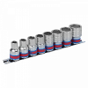 Набор торцевых головок 1/2", шестигранные, 3/8"-7/8", 8 предметов KING TONY 4510SR