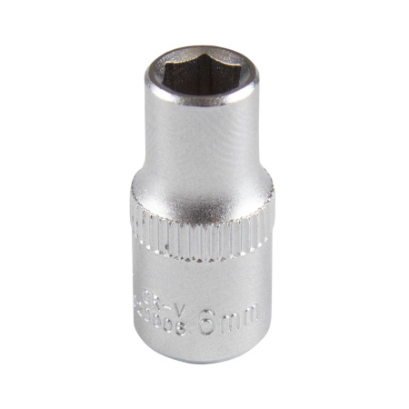 Головка торцевая стандартная шестигранная 1/4" 6 мм AFFIX AF00020006