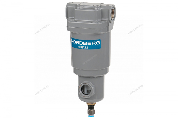 Фильтр воздушный NORDBERG NP8123 (3 мкм, 1/2", 15 бар)