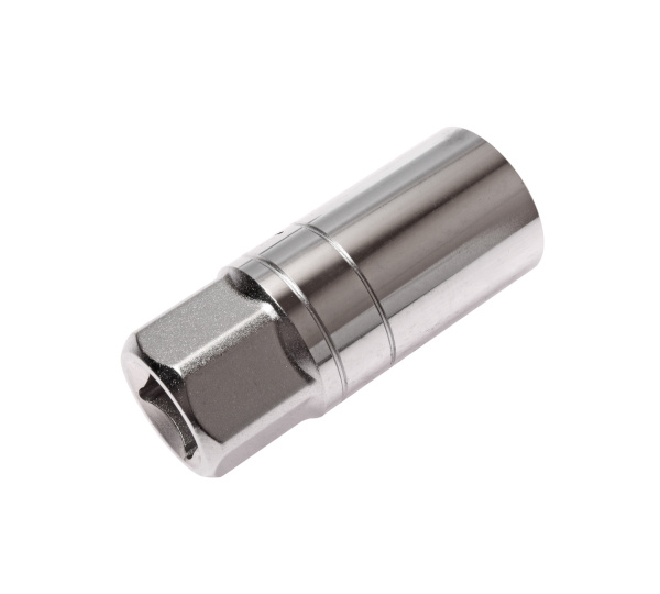 Головка свечная 6-гранная с резиновым фиксатором JTC-46521 (1/2", 21 мм)