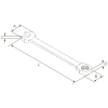 GARWIN PRO 602105-22 Ключ комбинированный трещоточный 22 мм