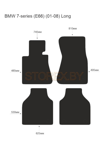 BMW 7-series (E66) (01-08) Long copy